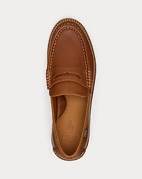 Jett Lug-Sole Leather Penny Loafer