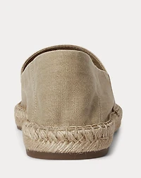 Cevio Washed Canvas Espadrille