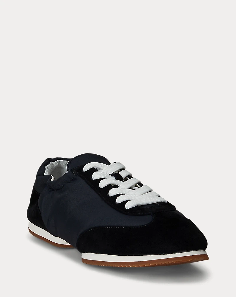 The Suede Pony Ballerina Sneaker