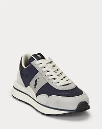 Train 89 Leather & Canvas Sneaker