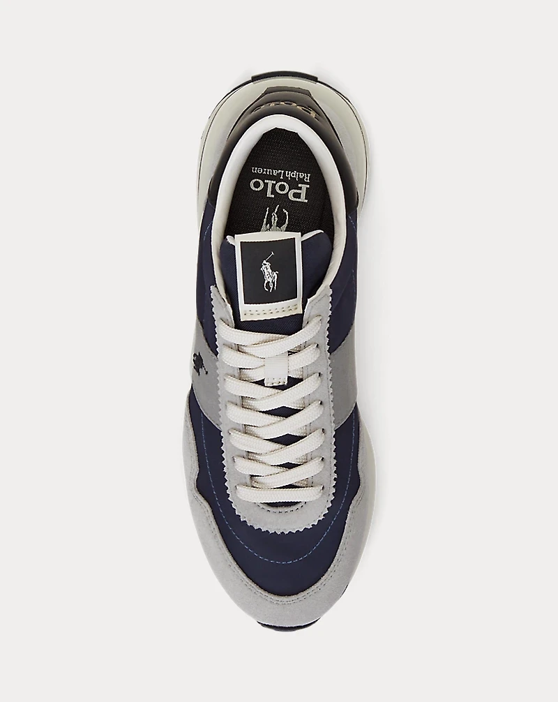 Train 89 Leather & Canvas Sneaker