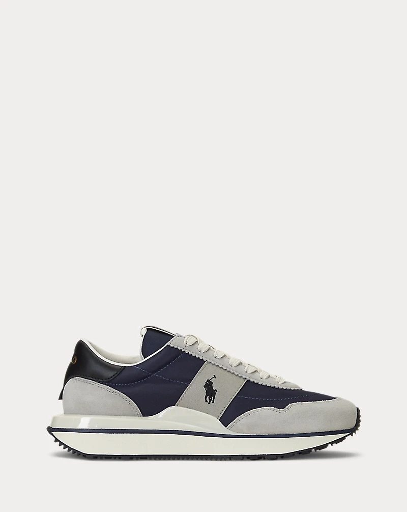 Train 89 Leather & Canvas Sneaker