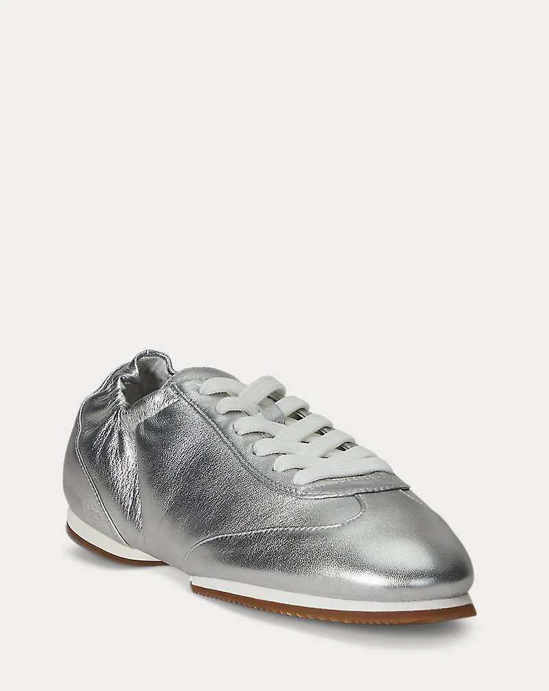 The Leather Pony Ballerina Sneaker