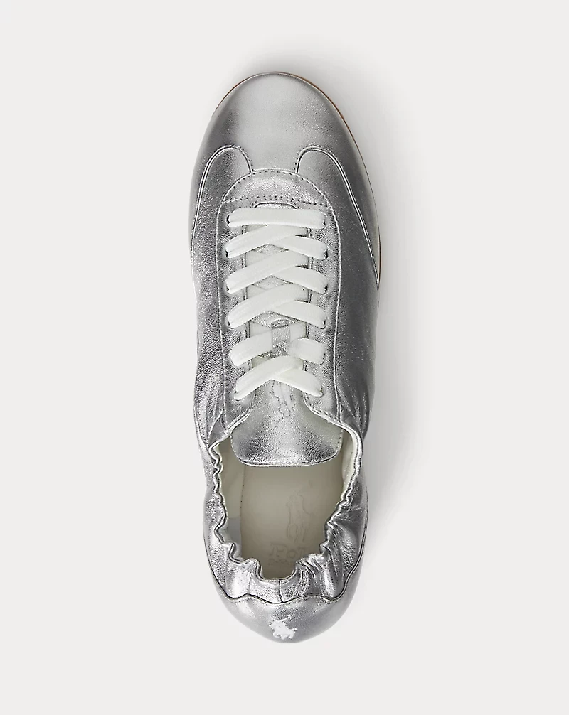 The Leather Pony Ballerina Sneaker