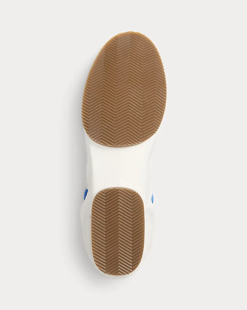 The Nylon Lace-Up Ballerina Sneaker