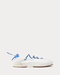 The Nylon Lace-Up Ballerina Sneaker