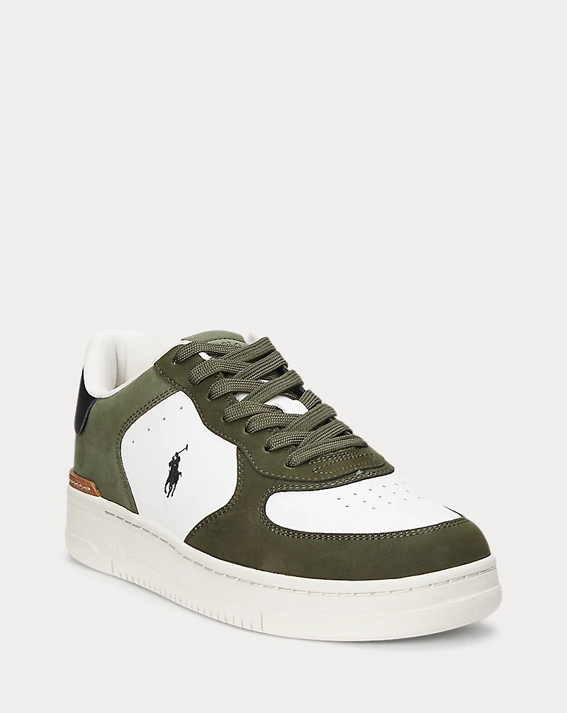 Masters Court Nubuck & Leather Sneaker