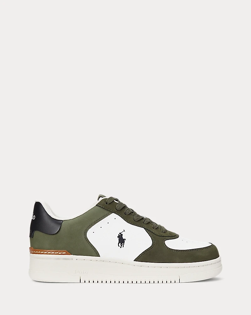 Masters Court Nubuck & Leather Sneaker