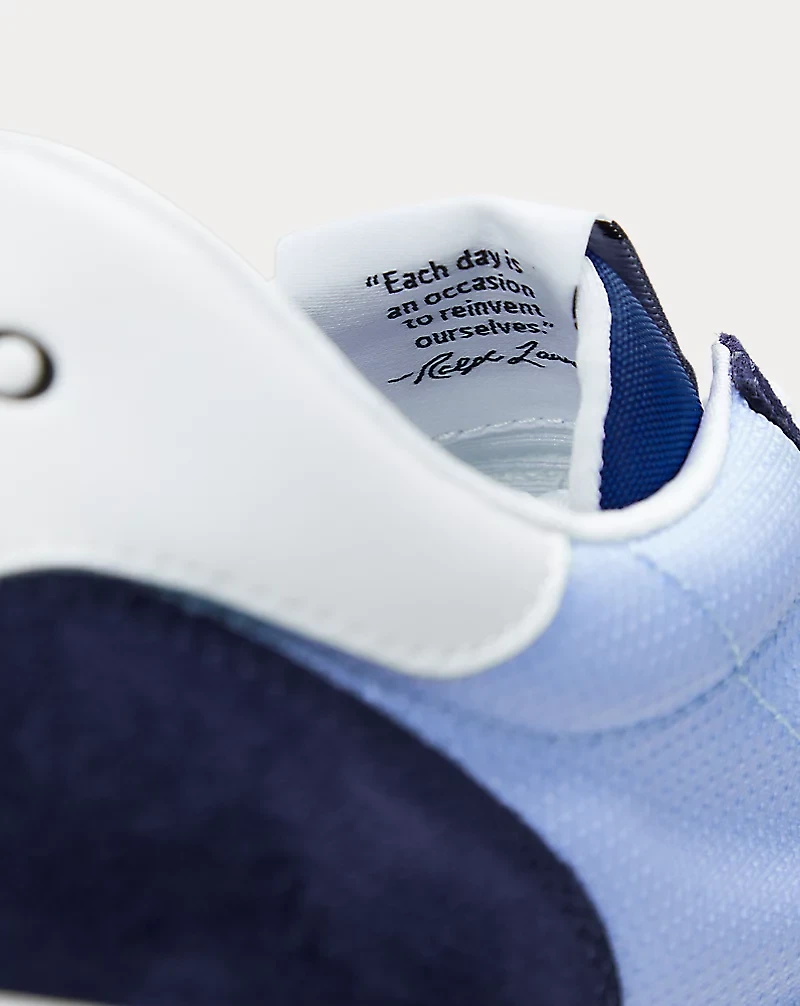 Train 89 Suede & Oxford Sneaker