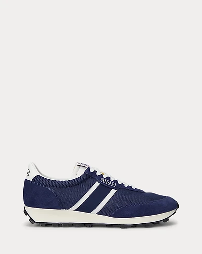 PRL Trail 100 Suede & Mesh Sneaker
