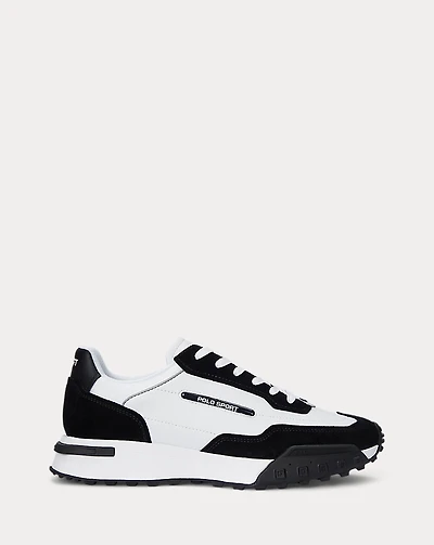 PS275 Suede-Paneled Sneaker