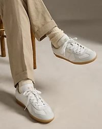 Field Court 100 Leather-Suede Sneaker