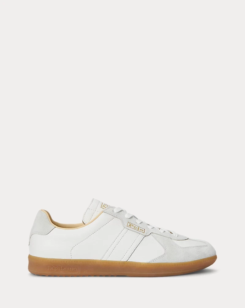 Field Court 100 Leather-Suede Sneaker