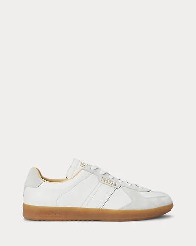 Field Court 100 Leather-Suede Sneaker