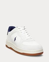 Masters Court Suede-Paneled Sneaker