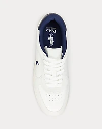 Masters Court Suede-Paneled Sneaker