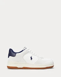 Masters Court Suede-Paneled Sneaker