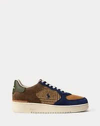 Masters Court Suede & Tweed Sneaker