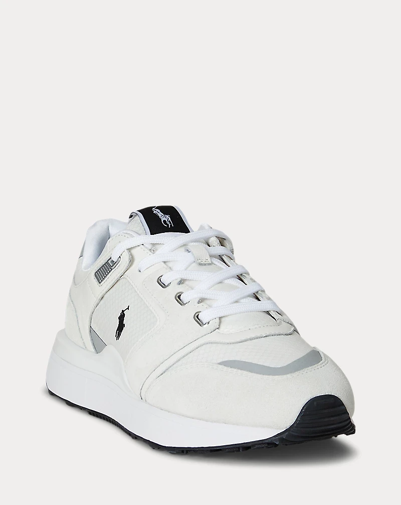 Train 89 V2 Suede-Paneled Sneaker