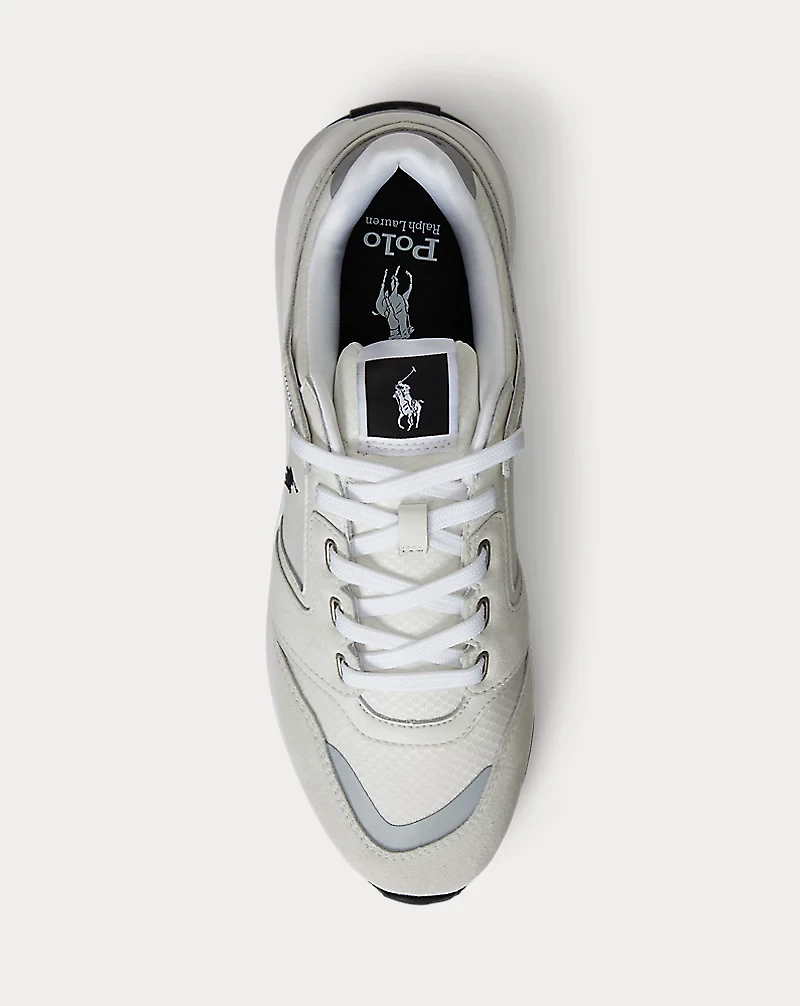 Train 89 V2 Suede-Paneled Sneaker