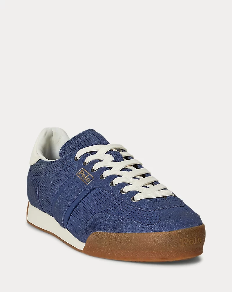 Hester Perforated Suede Sneaker