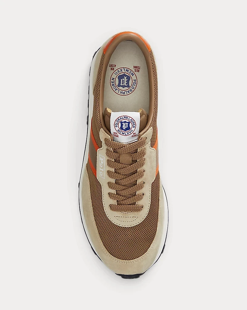 PRL Trail 100 Suede & Mesh Sneaker