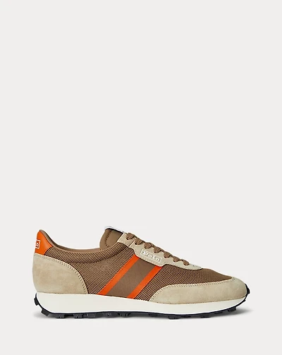 PRL Trail 100 Suede & Mesh Sneaker