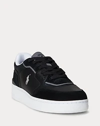 Open Masters Suede-Paneled Sneaker