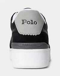 Open Masters Suede-Paneled Sneaker