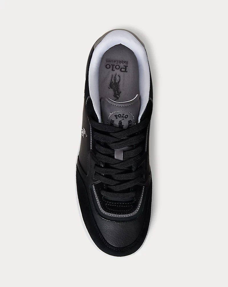 Open Masters Suede-Paneled Sneaker