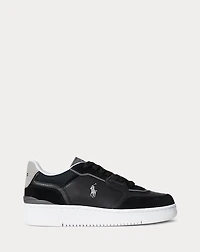Open Masters Suede-Paneled Sneaker