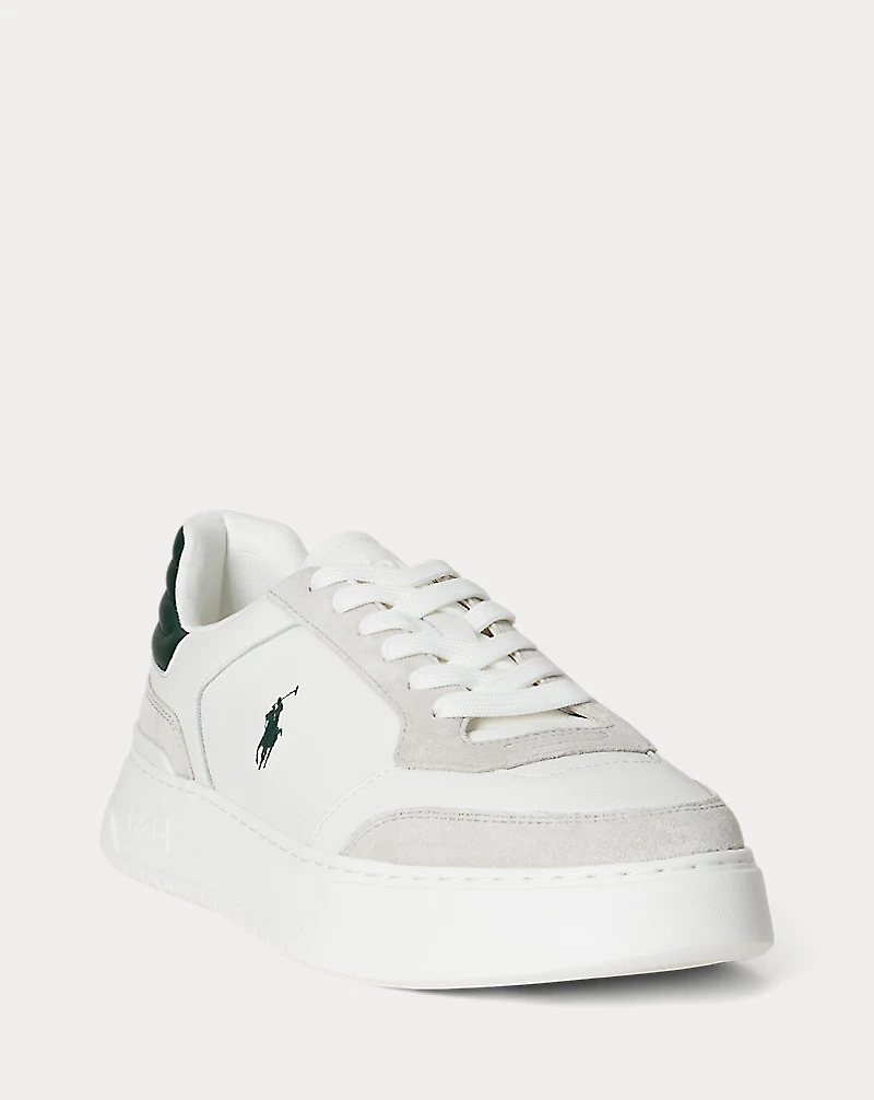 RLite Sport Leather-Suede Sneaker