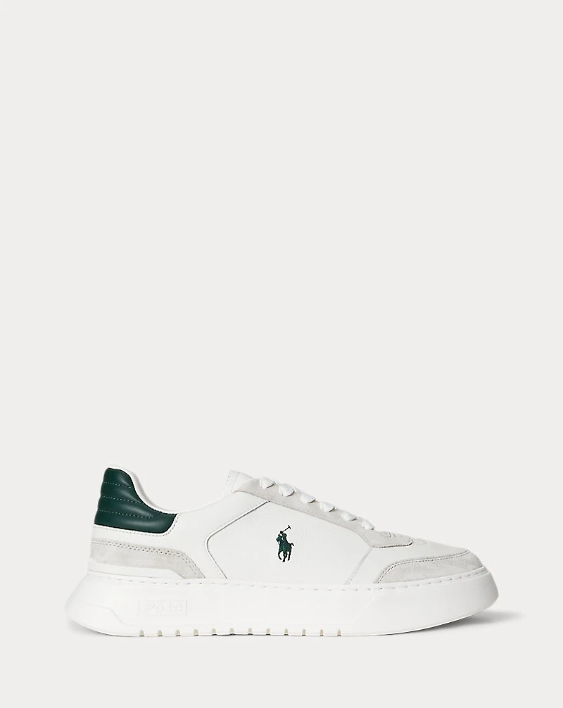 RLite Sport Leather-Suede Sneaker