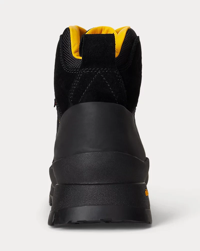 Logan Suede-Paneled Trail Boot