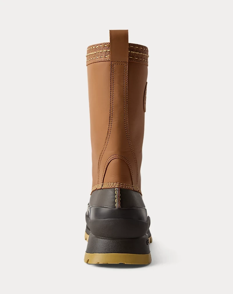 Logan Leather Duck Boot