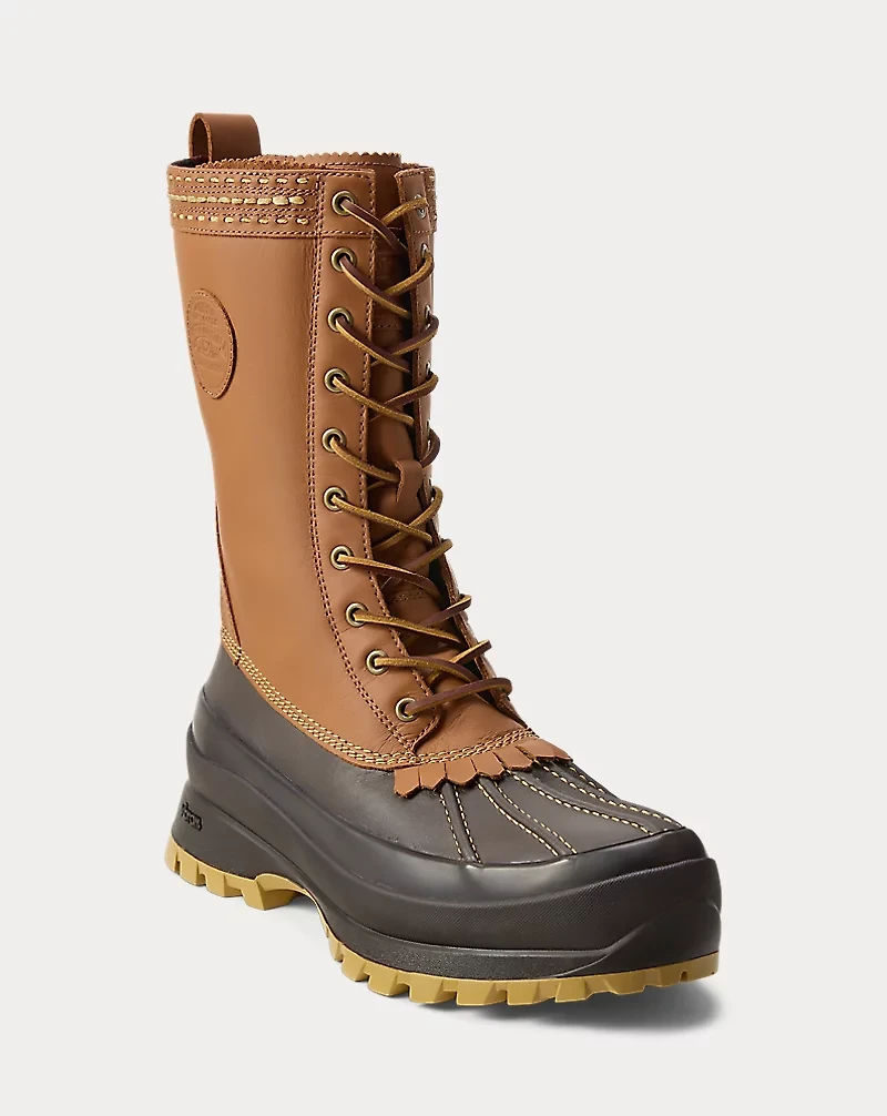 Logan Leather Duck Boot