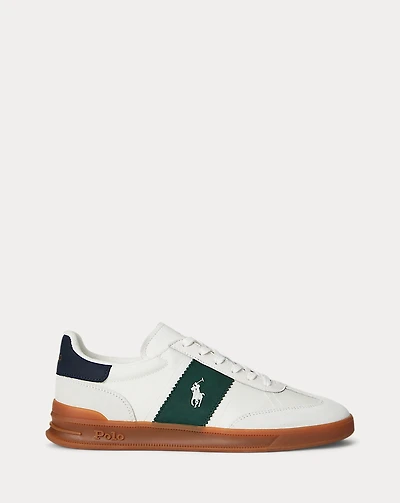 Heritage Aera Suede-Paneled Sneaker