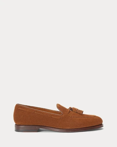 Maestra Tassel Suede Loafer