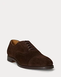 Maestra Calf-Suede Cap-Toe Shoe