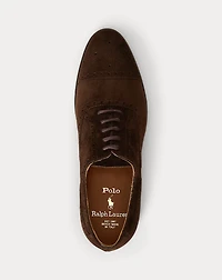 Maestra Calf-Suede Cap-Toe Shoe