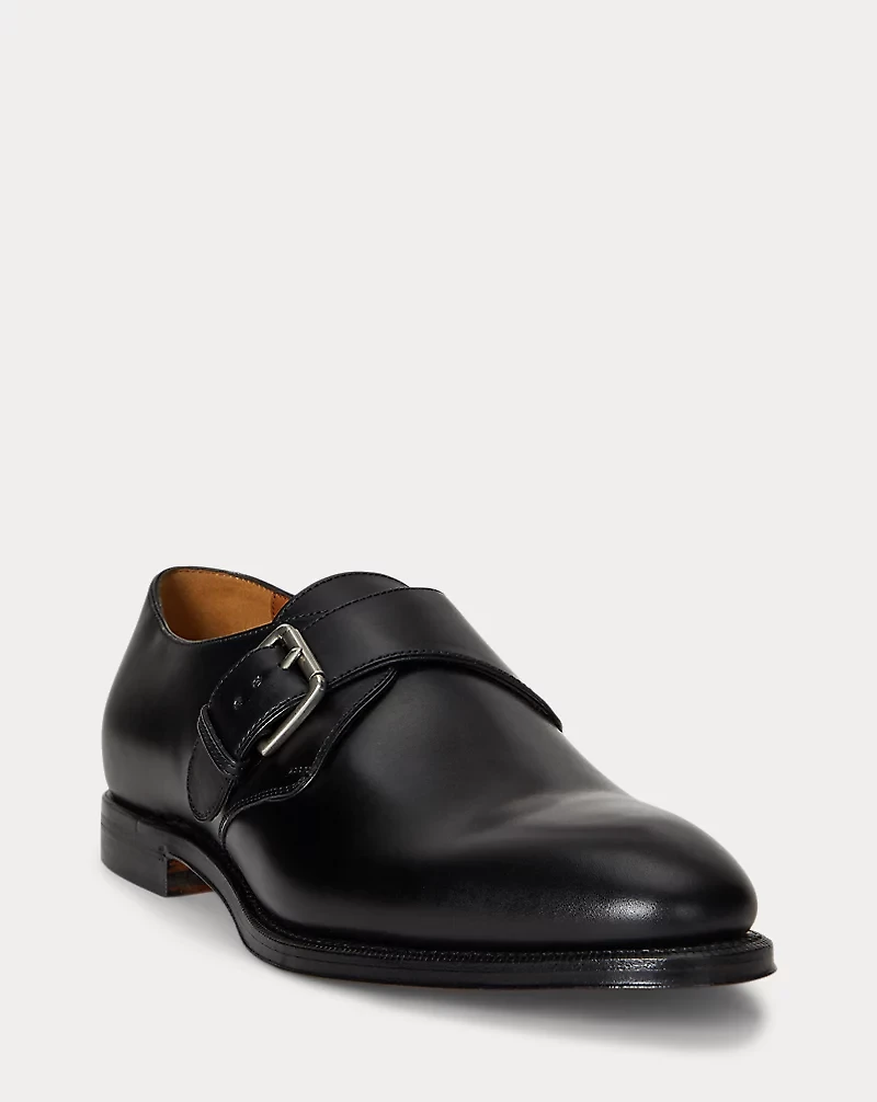 Maestra Calfskin Monk-Strap Shoe