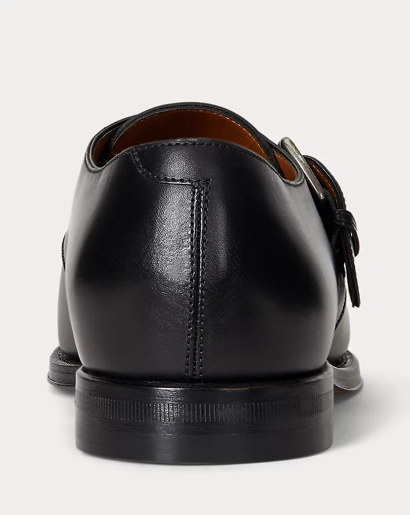Maestra Calfskin Monk-Strap Shoe
