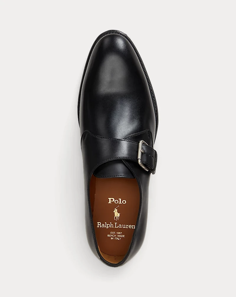 Maestra Calfskin Monk-Strap Shoe