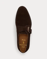 Maestra Calf-Suede Monk-Strap Shoe