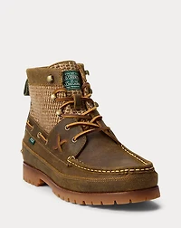 Ranger Mid Suede & Wool Tweed Boot