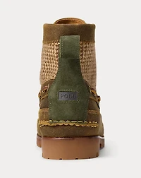 Ranger Mid Suede & Wool Tweed Boot