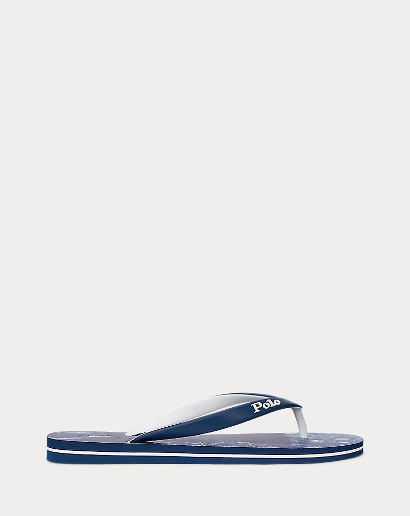 Bolt Print Flip-Flop