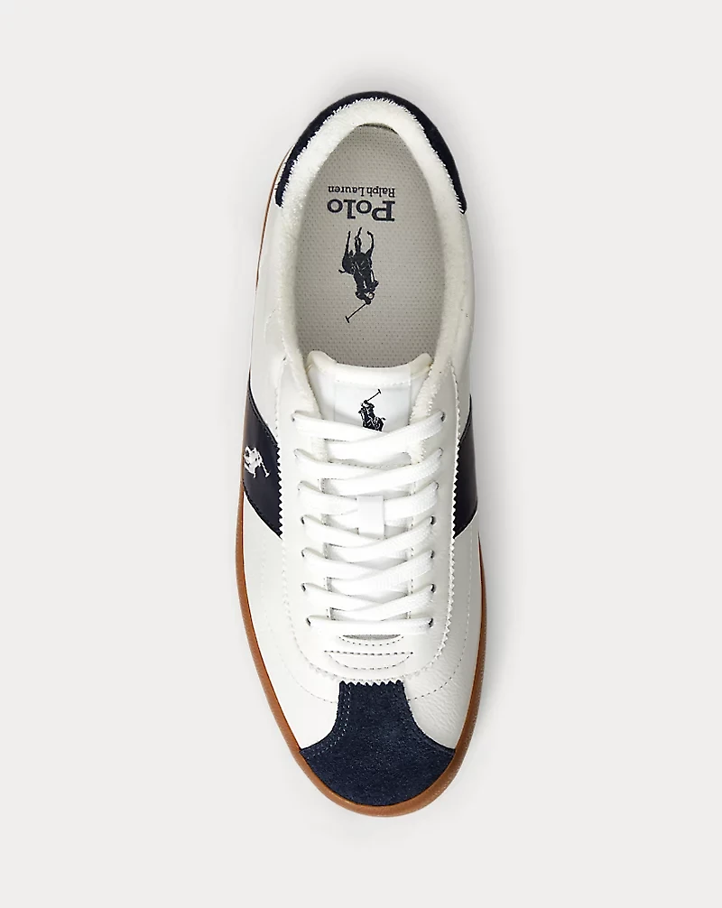 Court Vulc Leather-Suede Sneaker