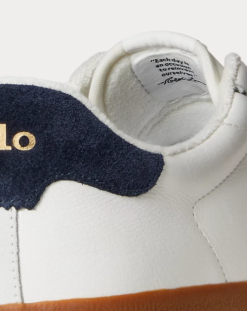 Court Vulc Leather-Suede Sneaker