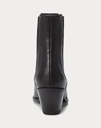 Leather Chelsea Western Boot